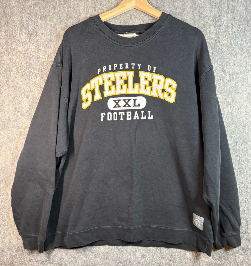 Vintage Pittsburgh Steelers XL Reebok Gridiron Classic Crewneck Sweatshirt